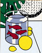 Roy Lichtenstein Still Life with Goldfish